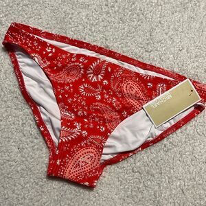 Michael Kors Paisley Printed Classic Bikini Bottoms